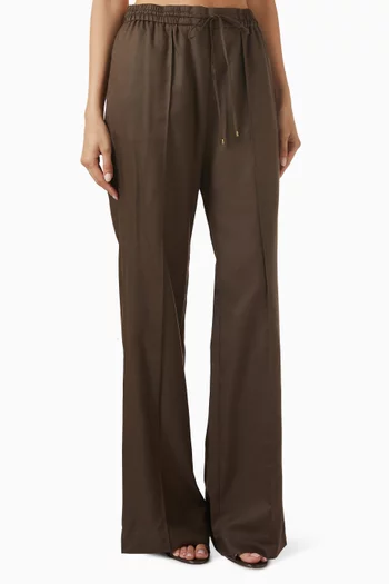 Luna Obi Track Pants in Silk