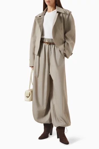 Stan Cropped Trench Coat