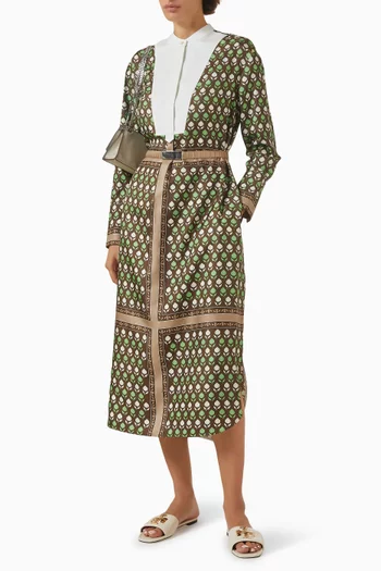 Shirt Dress in Silk
