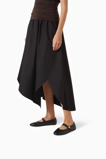 Romy Mary Jane Flats in Leather