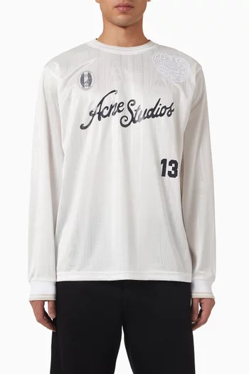 Logo Sports Jersey T-shirt