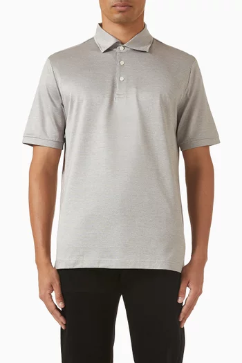 Jacquard Polo T-shirt