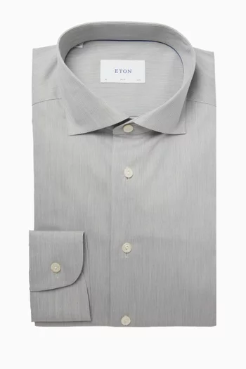 Filo di Scozia Jacquard Shirt in Knit
