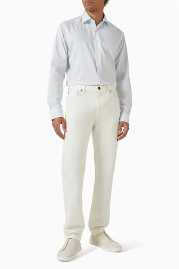 Striped Shirt in Cotton-twill