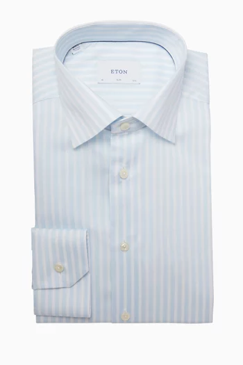 Striped Shirt in Cotton-twill