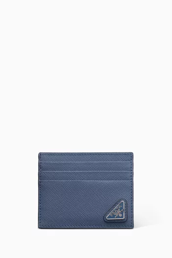 Card Holder in Saffiano Leather