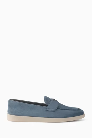 Loafers in Suede