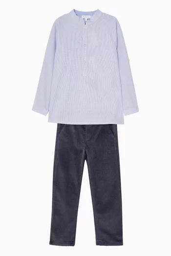 Pereprine Mao Collar Shirt