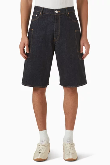 Monkey Fit Shorts in Japanese Denim