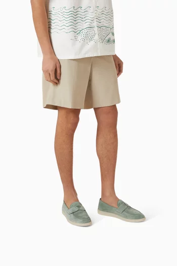 Loafers in Suede