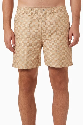 Margarida Jacquard Swim Shorts