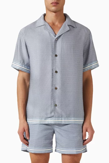 Lucena Print Shirt in Tencel™ Lyocell