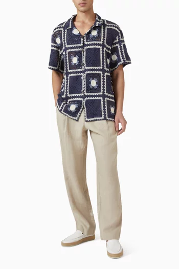 Tejer Shirt in Crochet-knit