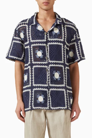 Tejer Shirt in Crochet-knit