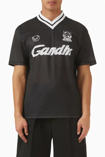 Football T-shirt in Mesh