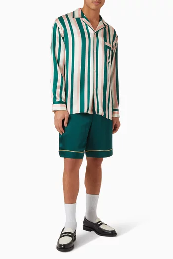 Striped Shirt in Silk