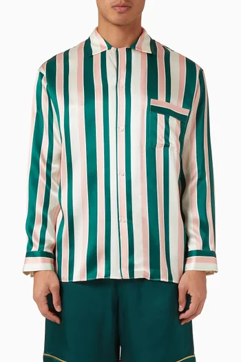 Striped Shirt in Silk