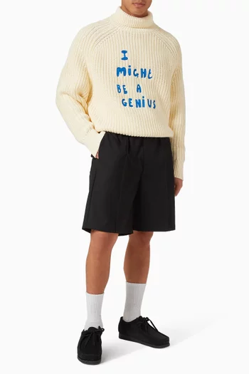 Knitted Turtleneck Sweater