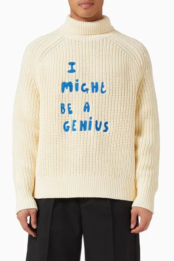 Knitted Turtleneck Sweater