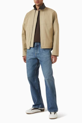 Intrecciato Collar Jacket in Cotton