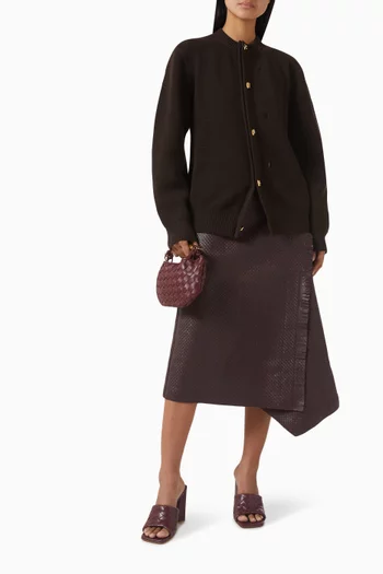 Cardigan in Wool & Cotton