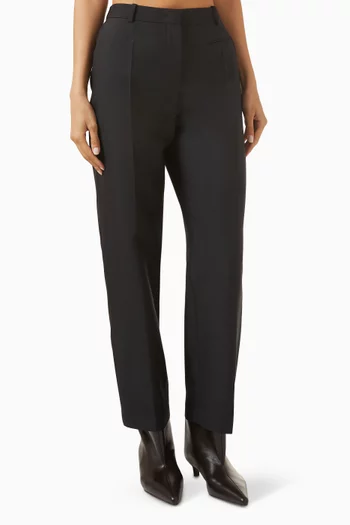 Plaza Pants in Wool-silk