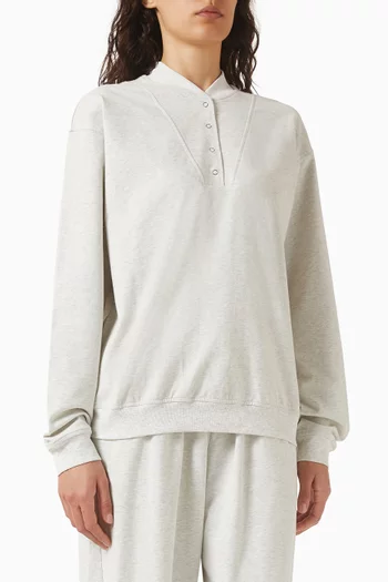 Breakfast Club Sweatshirt in Cotton