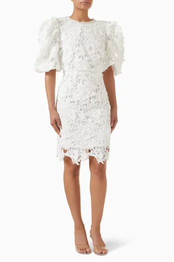 Yasaxia Mini Dress in Lace