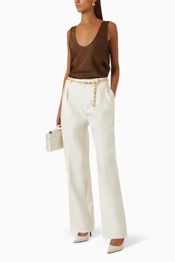 Mathilda Tank Top in Satin
