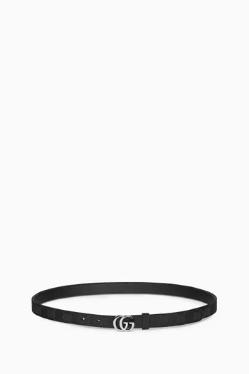 Thin Marmont Belt in GG Canvas