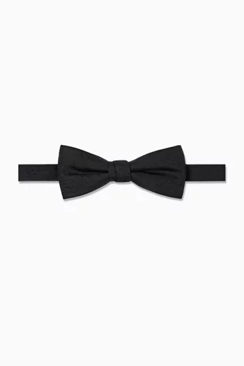 GG Bow Tie in Silk-jacquard