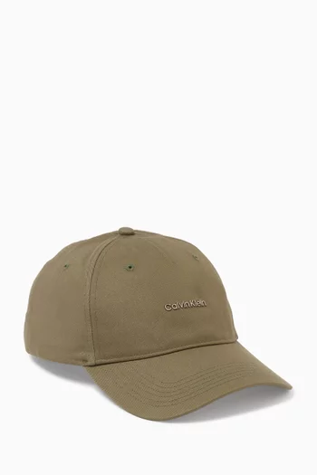 Logo Cap in Cotton-twill