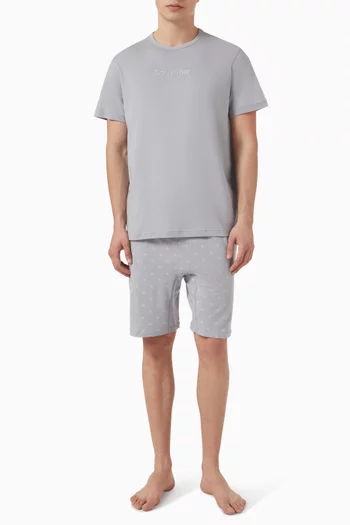 Logo T-shirt & Shorts Set