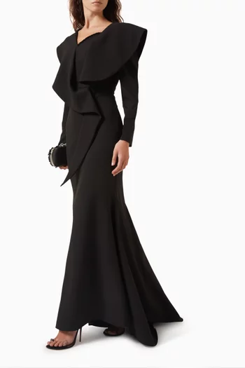 Ruffle Gown