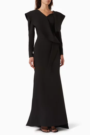 Ruffle Gown