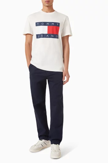 Flag Badge T-shirt in Jersey