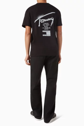 Graphic-print T-shirt in Jersey
