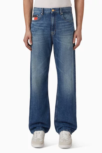 Otis Regular Straight-Leg Jeans in Denim