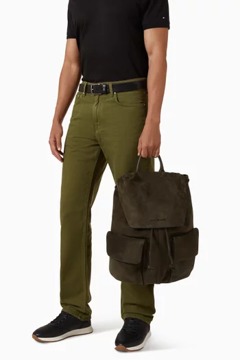 Soft Backpack in Suede