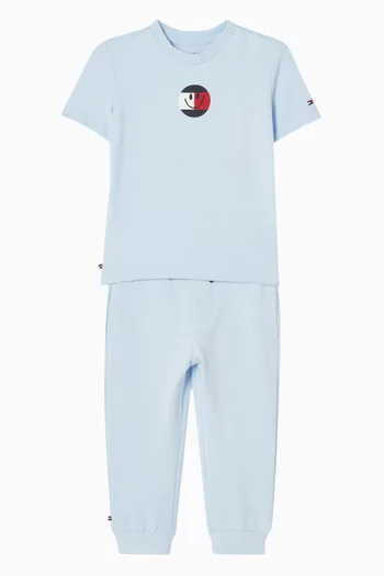 Flag Drawstring Sweatpants