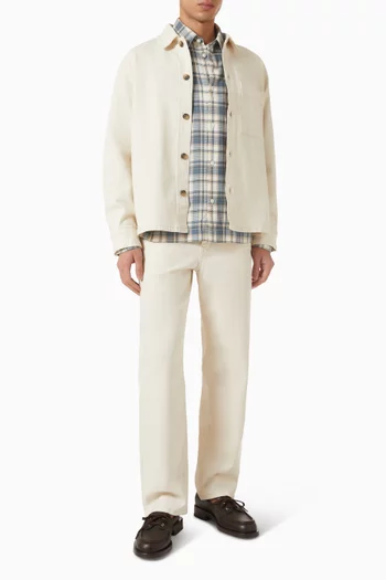 Checked Shirt in Cotton