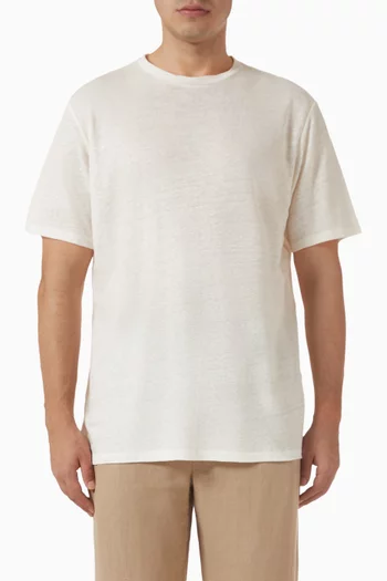 Classic T-shirt in Linen