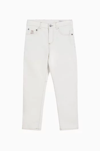 Trousers in Denim