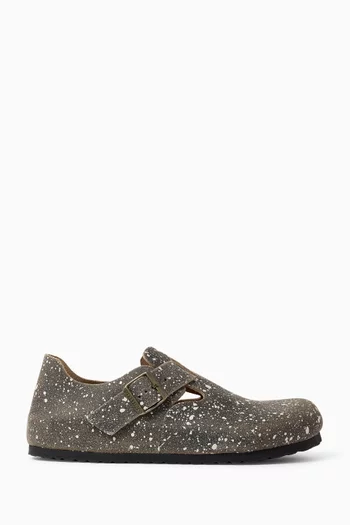 London The Artist Sandals in Suede
