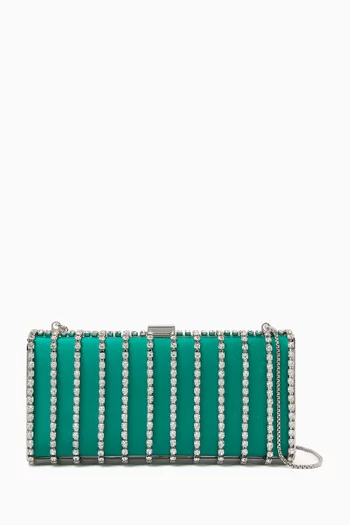 Alba Clutch in Satin