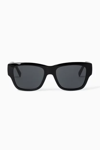 City Geometric Sunglasses in Acetate