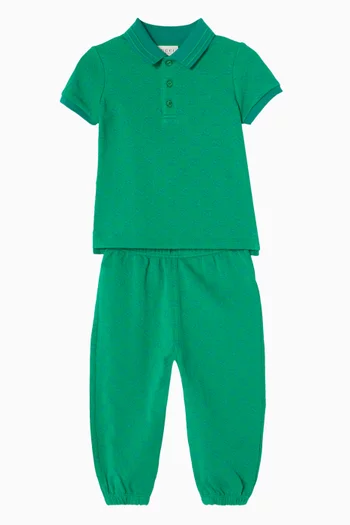 Polo Shirt in Cotton Piqué