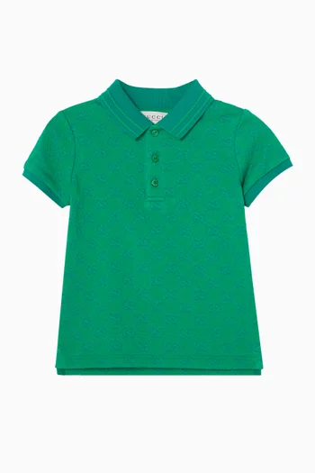 Polo Shirt in Cotton Piqué