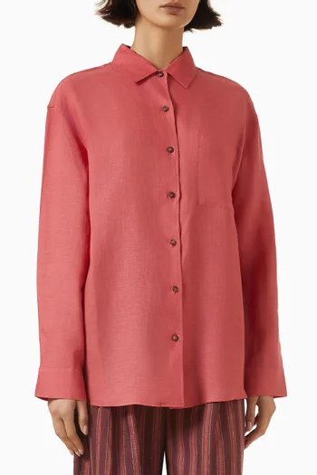 Sorbet Shirt in Linen