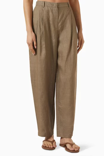 Affogato Pants in Linen